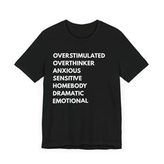 Emotional Overthinker Jersey Shirt