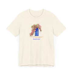 Santorini Floral Graphic Tee