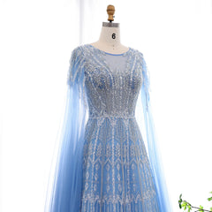 Cape Sleeves Tulle Wedding Formal Party Gowns