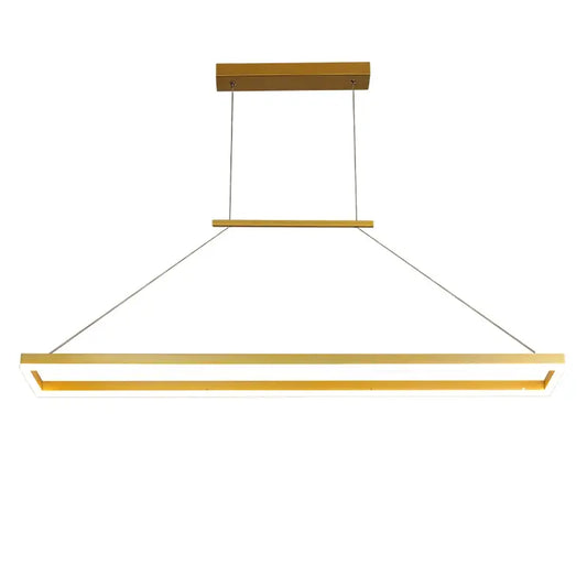 Modern Gold/Coffee Minimalist Hanging Pendant Lights for Dining Room and Kitchen