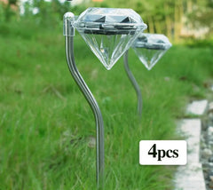  Golden Atelier Colorful LED Solar Pathway Lights White Daytime