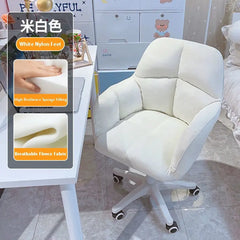 Comfortable 360° Swivel Lift Handrail Back Desk Chair - Golden Atelier