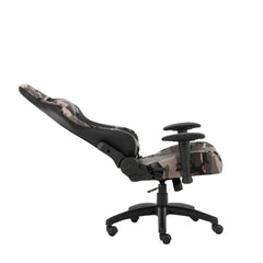 Computer Desk Gaming Office Swivel Chairs with Headrest and Lumbar Pillow - Golden Atelier