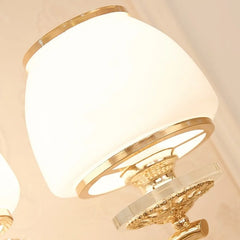 Single Double Head Zinc Alloy Crystal Wall Lamp