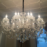 Modern White Ceiling Luxury Crystal Chandelier