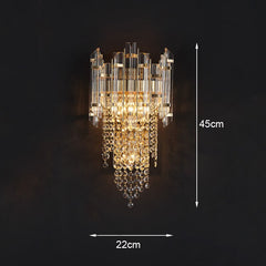 Luxury Modern Crystal Wall Lamp Led Lights