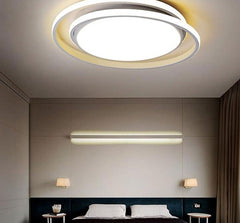 LED  Modern Chandelier Ceiling Lamp Luster Gold Black White Luminaires