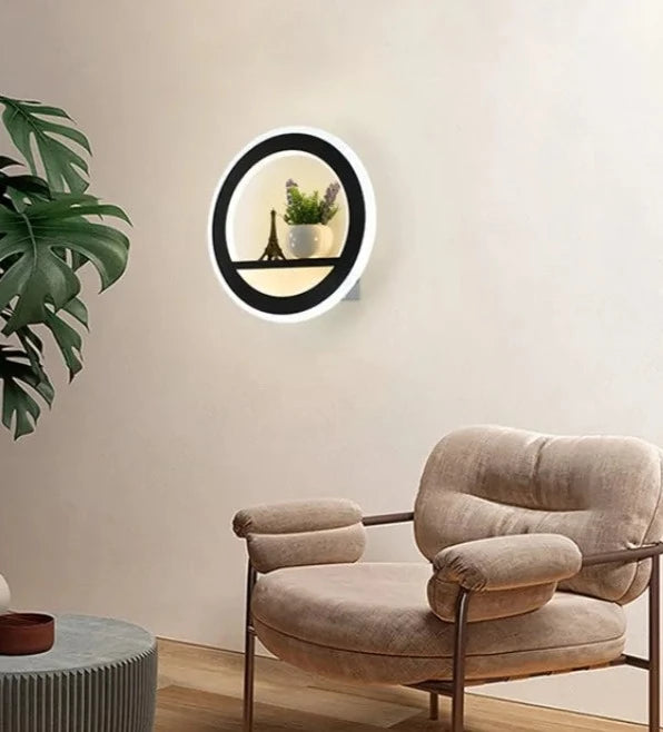 Roune Dimmable Bedside Lamp LED Wall Light Fixture