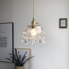 Crystal Pendant Hanging Lamp Modern Chandelier