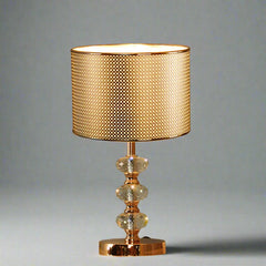 Crystal Gold Silver Pvc Shade Led Table Lamp Decoration Lights . Golden Atelier 4