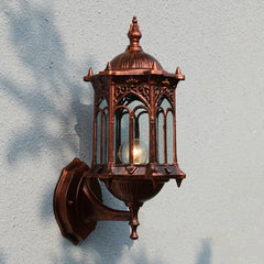 European-Style Rust-Proof Aluminum Wall Lamp for Outdoor Use