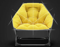 Folding Lounger Armchairs Portable Moon Chair Stool