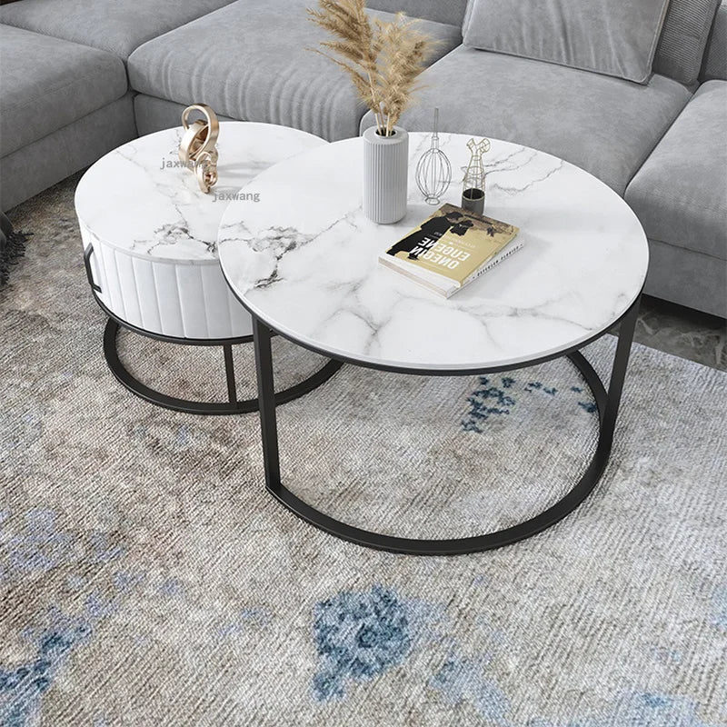 Round Coffee Tables Simple Bedside Table Restaurant End Table