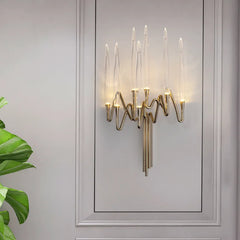 2024Modern Personality Luxury Wall Sconce Wall Lamp Bedroom / Dinning Room Light Fixture Bedroom Decoration Golden Atelier