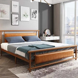 Simple Modern Metal Frame Double Bed 1.8 / 1.5 Meters Single Iron Bed