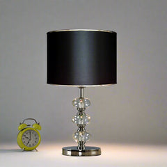 Crystal Gold Silver Pvc Shade Led Table Lamp Decoration Lights . Golden Atelier 3