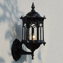 European-Style Rust-Proof Aluminum Wall Lamp for Outdoor Use