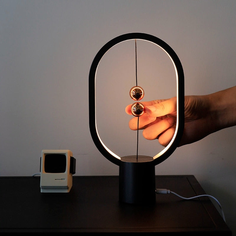 USB Rechargeable LED Magnetic Touch Control Table Lamp