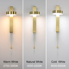 Golden Atelier LED Wall Sconce with Switch Multti