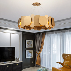 Semi flush Mount LED Panel Chandeliers