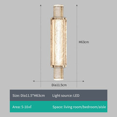 Modern Crystal Wall Lamp LED Indoor Decoration Wall Light