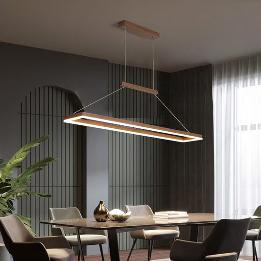 Gold/Coffee Minimalist Hanging Pendant Light For Dining Room AC85-265V