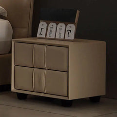 Solid Wood Bedside Table Storage Corner Cabinet