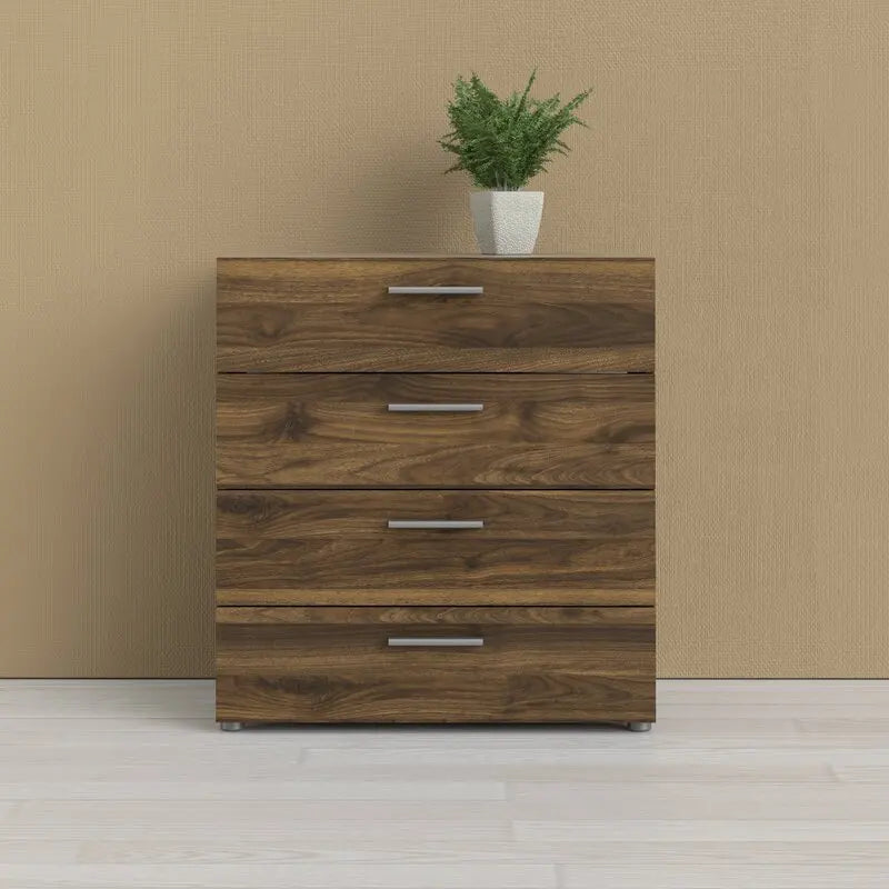 Solid Wood Gloss Finish Easy Assembly Cabinet Storage