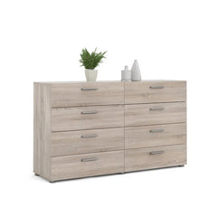 Solid Wood Gloss Finish Easy Assembly Cabinet Storage