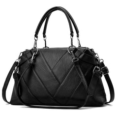 PU Leather Top-handle Shoulder Bags for Women