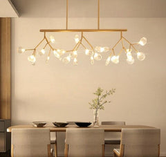 Modern LED Rectangle Pendant Lamp For Dinning Room