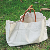 Canvas Large Capacity Tote Female Big Shopping Bag