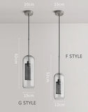 Glass Ball LED Pendant Light Creative Hanging Lamp