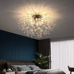 Nordic Modern Led Firefly Chandelier Ceiling Lamps. Golden Atelier 2