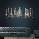 Modern Luxury Light LED Crystal Tree Branch Chandelier