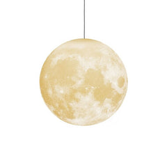 Led 3d Print Moon Hanging Lamps E27 12w 90v-260v Lighting Luminaire