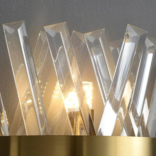 LED Postmodern Interior Lighting Glass Wall Sconce