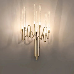 2024Modern Personality Luxury Wall Sconce Wall Lamp Bedroom / Dinning Room Light Fixture Bedroom Decoration Golden Atelier