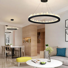 Modern Crystal Hanging LED Chandelier