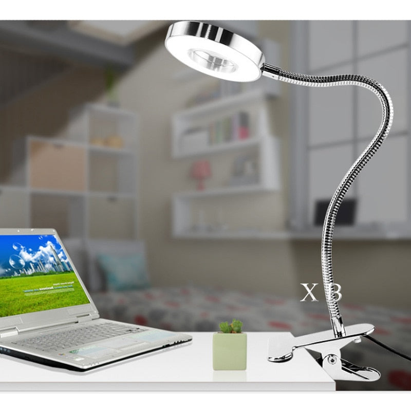LED Reading Light Eye-Care USB Table Lamp