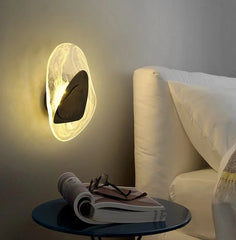 Modern Creative Design Marble Wall Lamp Shell-Shaped Led Lights