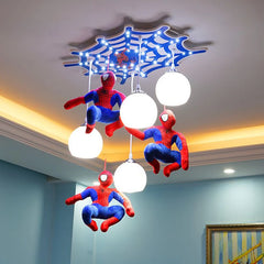 Kids Bedroom Decor Cartoon Character Led Pendant Chandeliers. Golden  Atelier 1