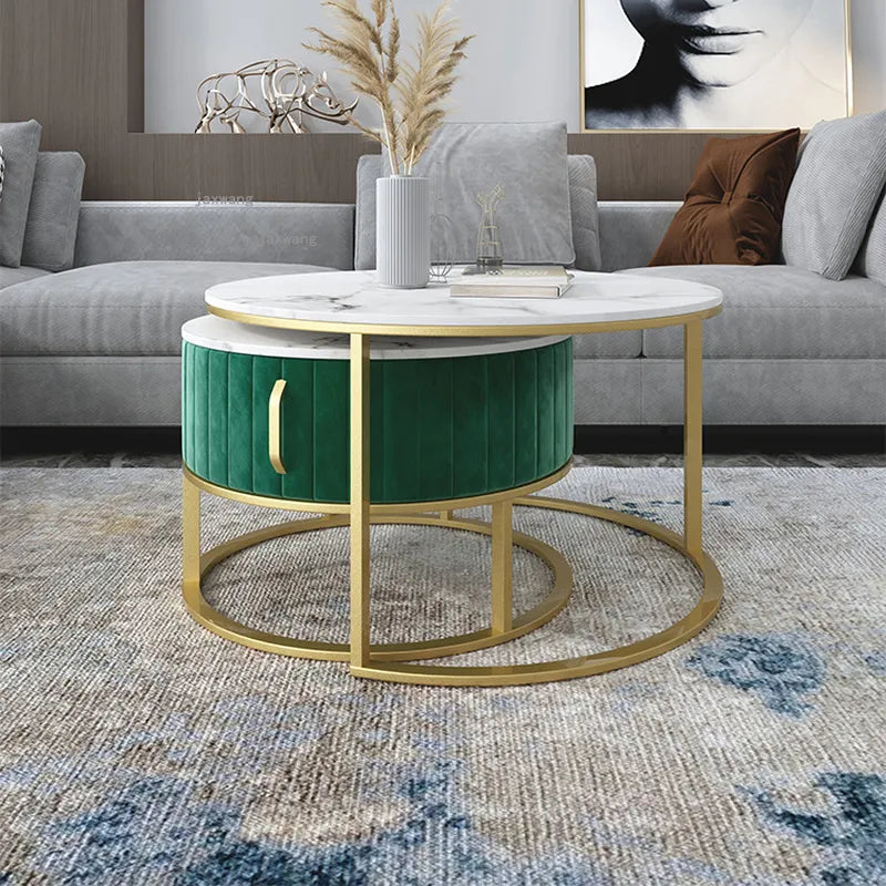 Round Coffee Tables Simple Bedside Table Restaurant End Table