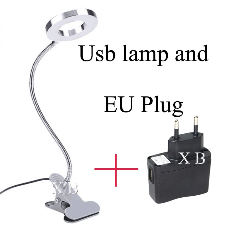 LED Reading Light Eye-Care USB Table Lamp