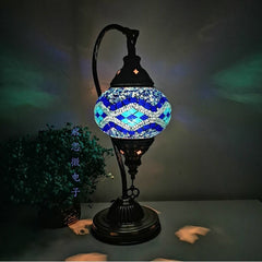 Mosaic Handcrafted Glass Romantic Night Light
