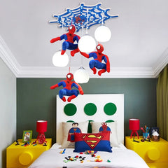 Kids Bedroom Decor Cartoon Character Led Pendant Chandeliers. Golden  Atelier 2