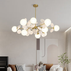 LED Chandelier Colorful Frosted Balls Pendant Lamp