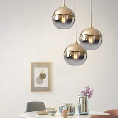 Pendant Glass Ball Luminaire Suspension E27 Lighting Fixtures