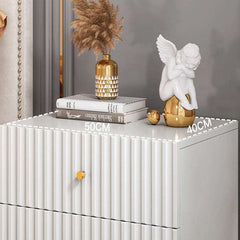 Wooden White Chest Of Drawers Storage Cabinet