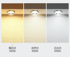 Golden Silver Crystal Recessed Ceiling Downlight Dimmable